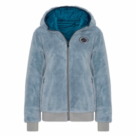HV Polo Reversible fleece jacket Cathy Cloud Grey