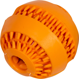 Jack and Vanilla rubber treat bal oranje S