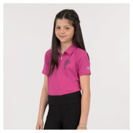 BR Kids 4-EH Shirt Chris Fuchsia Red