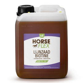 HorseFlex Lijnzaad Biotine olie 5L