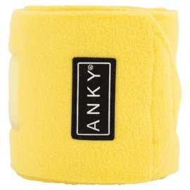 Anky Fleece bandages Yellow Tale