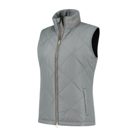 Mrs. Ros Quilted Bodywarmer Thunder Grey