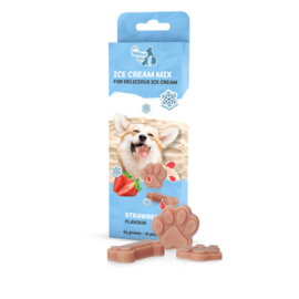Coolpets dog ice mix aardbei