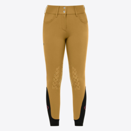 CAVALLERIA TOSCANA WOMEN'S JUMPING KNEE GRIP Golden Ochre