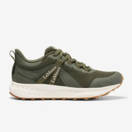 LeMieux Trax Waterproof Trainer Khaki