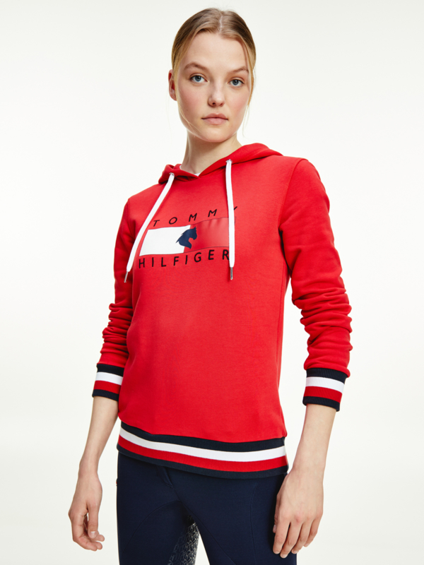 Inhalen Armstrong module Tommy Hilfiger Sweater dames Primary Red | Vesten & truien | Horse and  Freedom