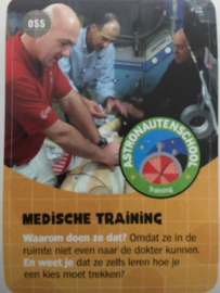 AH ruimtevaartkaartje - 055 - medische training