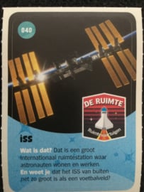 AH ruimtevaartkaartje - 040 - ISS