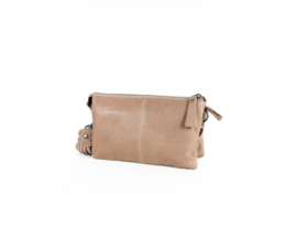 Schoudertas/clutch Dover Taupe