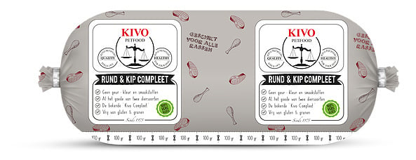 Kivo Compleet - Rund & Kip rol 250 gram