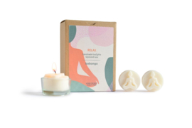 Relax 10 rapeseed wax tealights