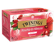 Twinings thee, Rozehip & Hibiscus