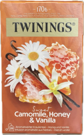 Twinings thee, Kamille, Honing & Vanille