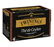 Twinings thee, Ceylon Scotland