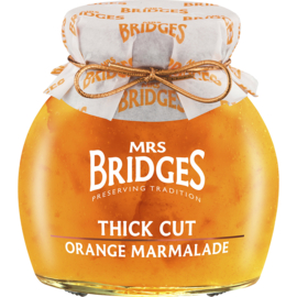 Mrs Bridges Thick cut orange marmalade 340 gram