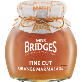 Mrs Bridges Fine cut orange marmalade 340 gram