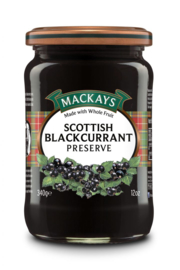 Mackay's Blackcurrant preserve 340G