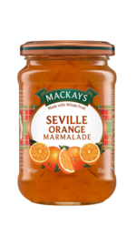 Mackays marmalade, curd en jam