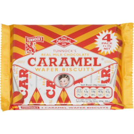 Tunnock's Caramel wafer biscuit melkchoco