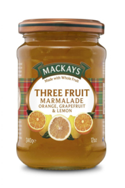 Mackays Three Fruit marmalade 340G