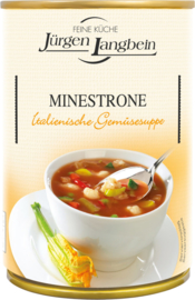 Jurgen Langbein Italiaanse Minestrone soep 400ml