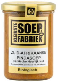 Kleinste Soepfabriek Zuid-Afrikaanse Pindasoep BIO