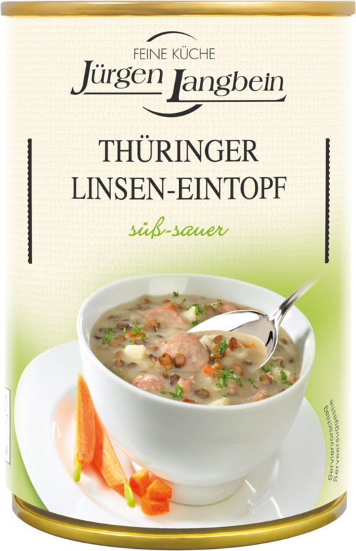 Jurgen Langbein Thüringer Linzen soep