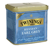 Twinings Losse thee, Russian Earl Grey in blik