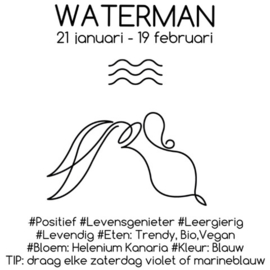 Sterrenbeeld thee : WATERMAN