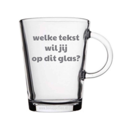 Gepersonaliseerd theeglas