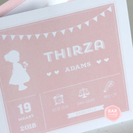 Geboortekaartje Thirza