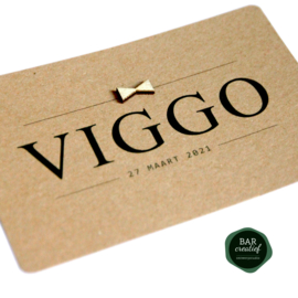 Geboortekaartje Viggo