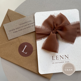 Geboortekaartje Lenn