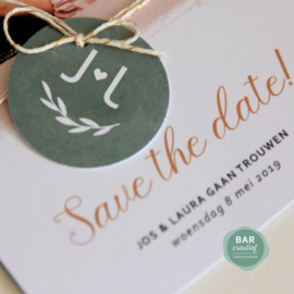 Save the date Jos & Laura