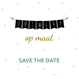 Save-the-date-kaart op maat