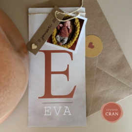 Geboortekaartje Eva