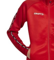 Craft junior / dames trainingsjas Squad 2.0 full zip (nieuw model)