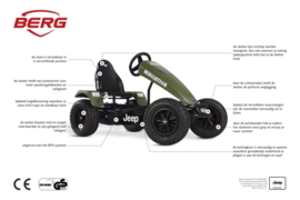 BERG XXL Jeep Revolution Pedal Go-kart E-BFR