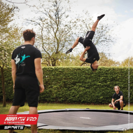 BERG Elite Grijs 3.30 m + Safety Net Deluxe