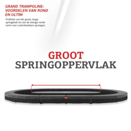 BERG Inground Grand Favorite  Zwart 5.20 m