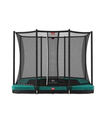 BERG Inground Ultim Favorit  2.80x 1.90 m Groen + Safety Net Comfort