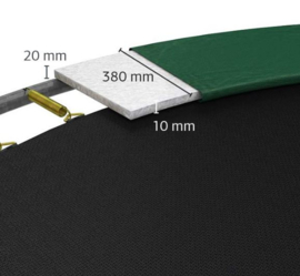 BERG Inground Ultim Favorit  2.80x 1.90 m Grijs + Safety Net Comfort