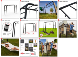 BERG PLAYBASE Medium TT (WOODEN SEAT+TRAPEZE)