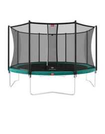 BERG Favorit Groen 4.30 m  + Safety Net Comfort
