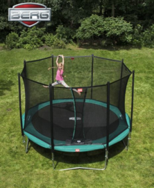 BERG Favorit Zwart 4.30 m  + Safety Net Comfort + Gratis Afdekhoes