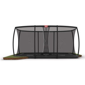 BERG SPORTS Ultim Pro Bouncer FlatGround 5x5 + Safety Net XL