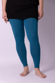 Legging brede tailleband denim blauw maat 36