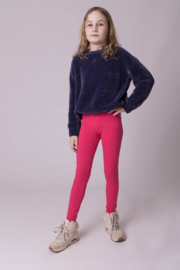 Fuchsia roze meisjes legging maten 98, 128, 140, 146