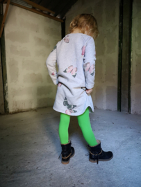 Groene meisjes legging