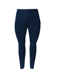 Legging smalle tailleband donkerblauw